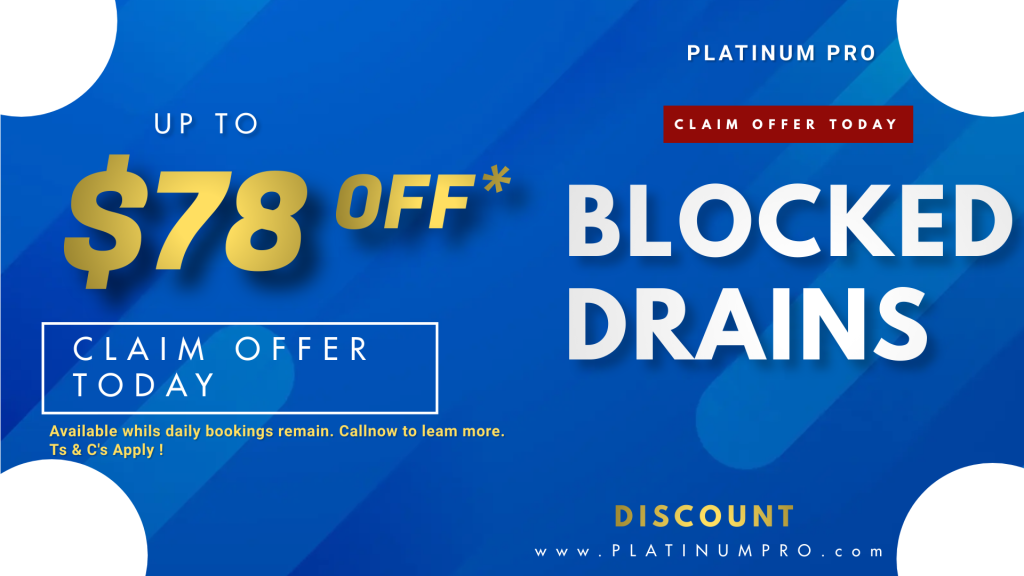 BLOCKED DRAINS DISCOUNTS