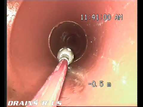 CCTV drain inspection screenshot 2025